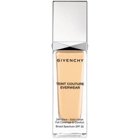 givenchy teint couture fluid foundation|givenchy everwear foundation.